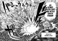 Garou's interference gives the appearance of King actually using a move (Image via onepiecechapters.com)